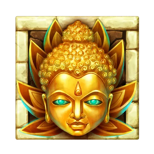Golden mask symbol